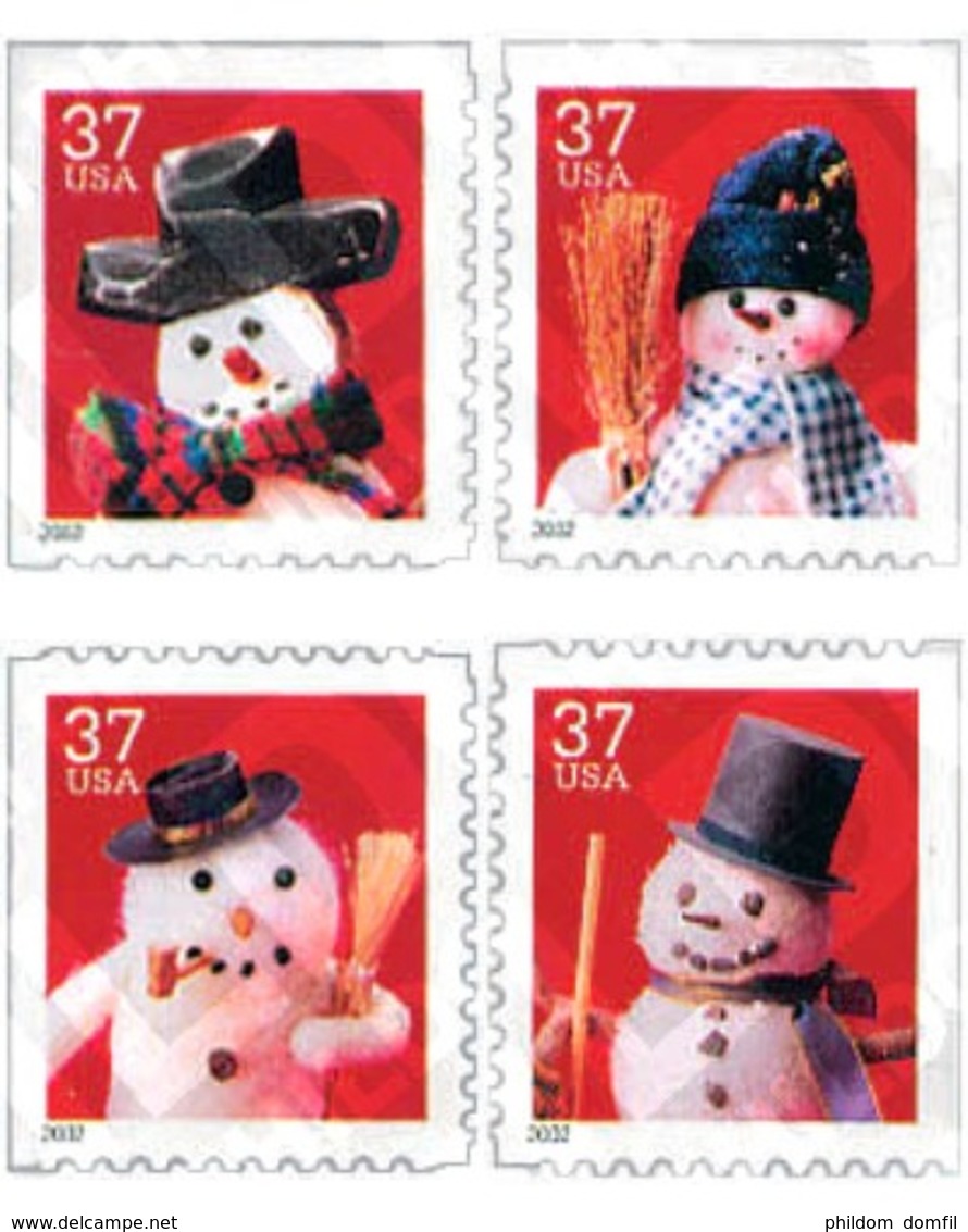 Ref. 110759 * MNH * - UNITED STATES. 2002. CHRISTMAS . NAVIDAD - Unused Stamps