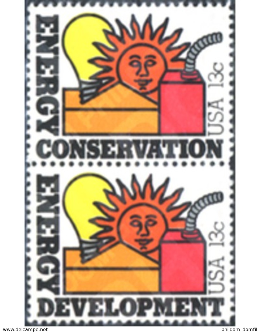 Ref. 244817 * MNH * - UNITED STATES. 1977. PRESERVACION Y DESEMVOLUPAMIENTO DE ENERGIAS - Unused Stamps