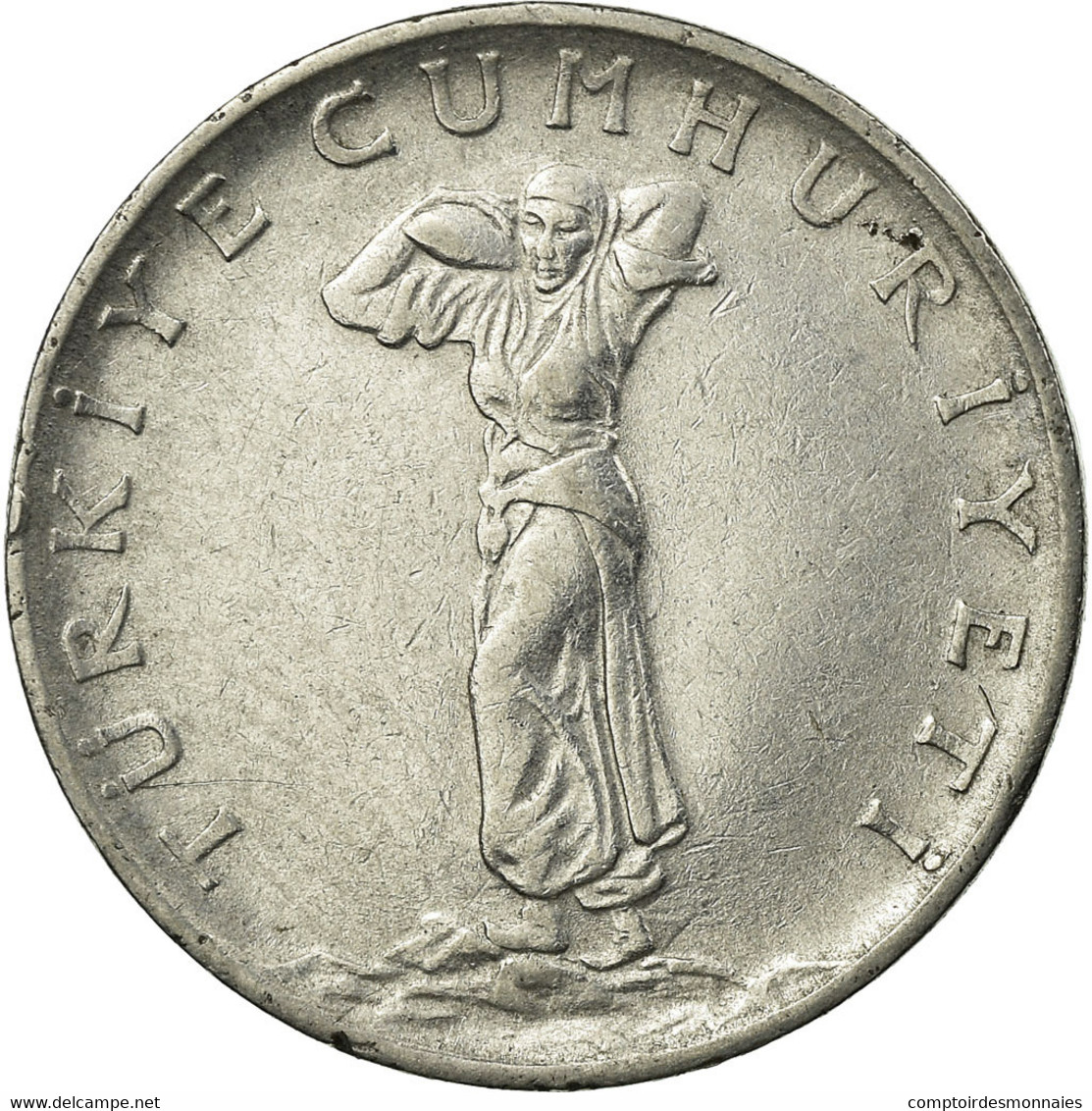 Monnaie, Turquie, 25 Kurus, 1966, TTB, Stainless Steel, KM:892.3 - Turquie