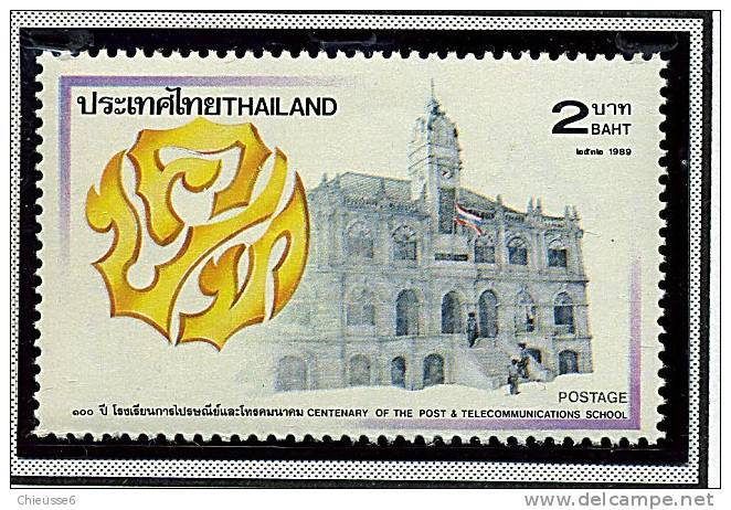 Thaïlande ** N° 1309 - Cent. De L'Ecole Des Postes Et Télécommunications (2P83) - Thaïlande