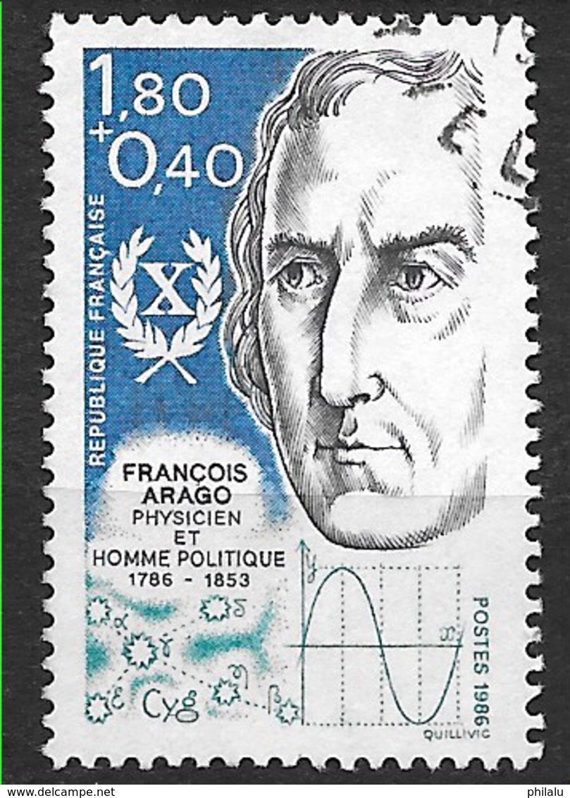 FRANCE 2396 François Arago Physicien . - Oblitérés