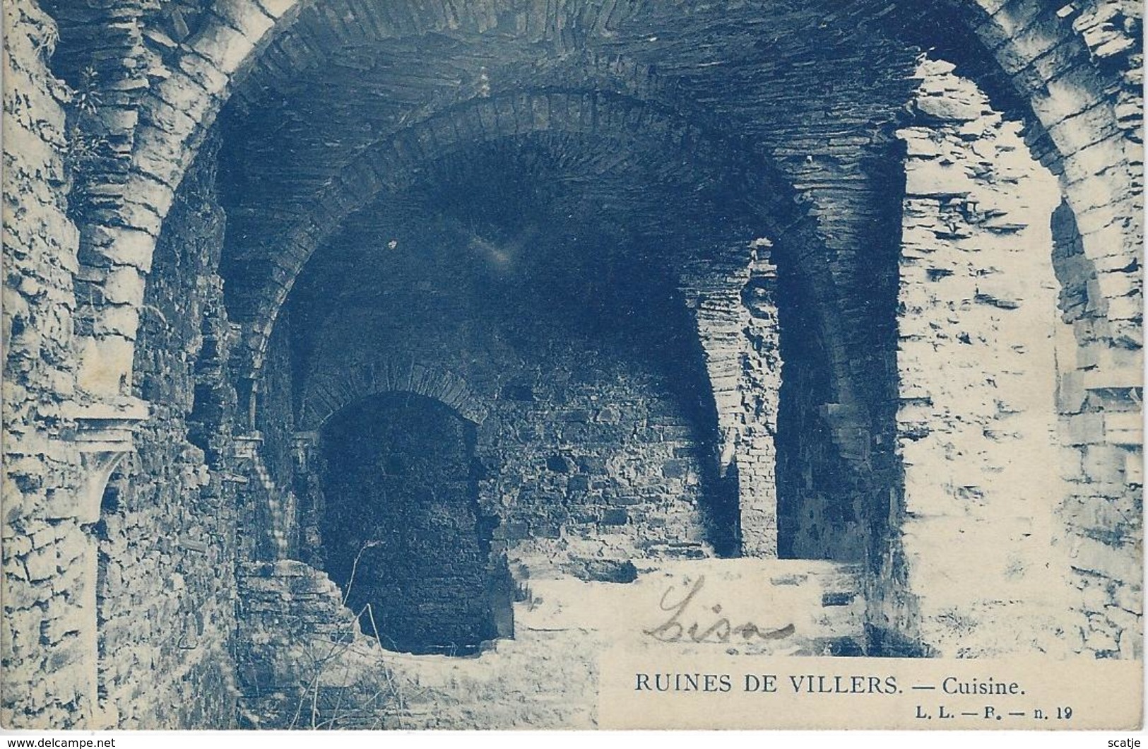 Ruines De Villers.   -   Cuisine.   -   1906 Naar   Molenbeek - Villers-la-Ville