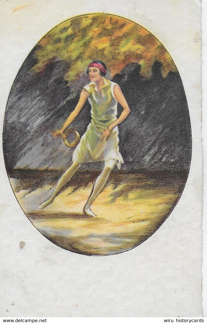 AK 0233  Tennisspielerin - Künstlerkarte Um 1910-20 - Tennis