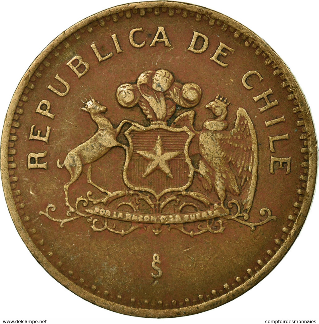 Monnaie, Chile, 100 Pesos, 1993, Santiago, TTB, Aluminum-Bronze, KM:226.2 - Chili