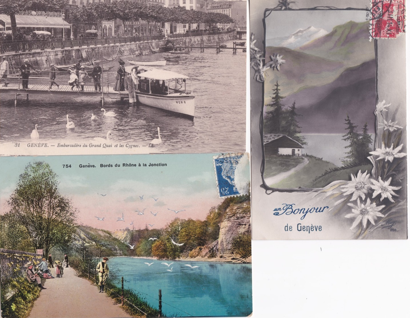 Suisse - GENEVE - Lot De Plus De 40 Cartes Postales Anciennes - 5 - 99 Cartes