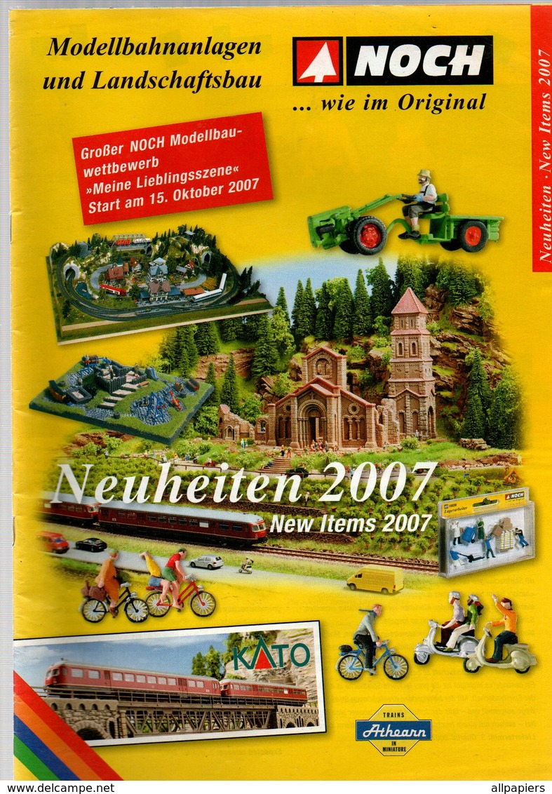 Catalogue NOCH Modellbahnanlagen Und Landschaftsbau Neuheiten 2007 - Altri & Non Classificati