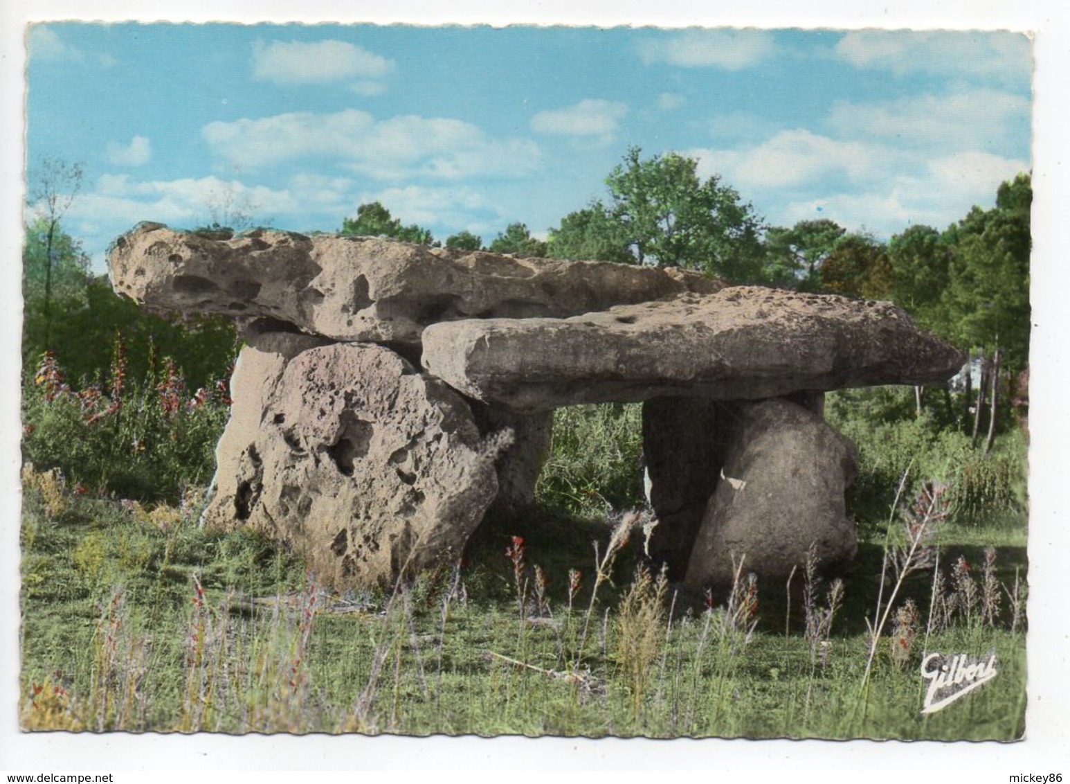 Env Cognac--SAINT BRICE--Dolmen De Garde Epée. (préhistoire)............à Saisir - Autres & Non Classés