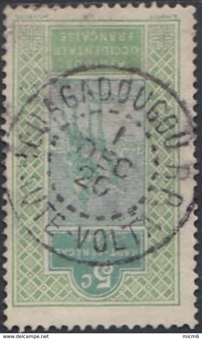 Haut-Sénégal Et Niger - Ouagadougou RP / Haute-Volta Sur N° 21 (YT) N° 21 (AM). Oblitération De 1920. - Oblitérés