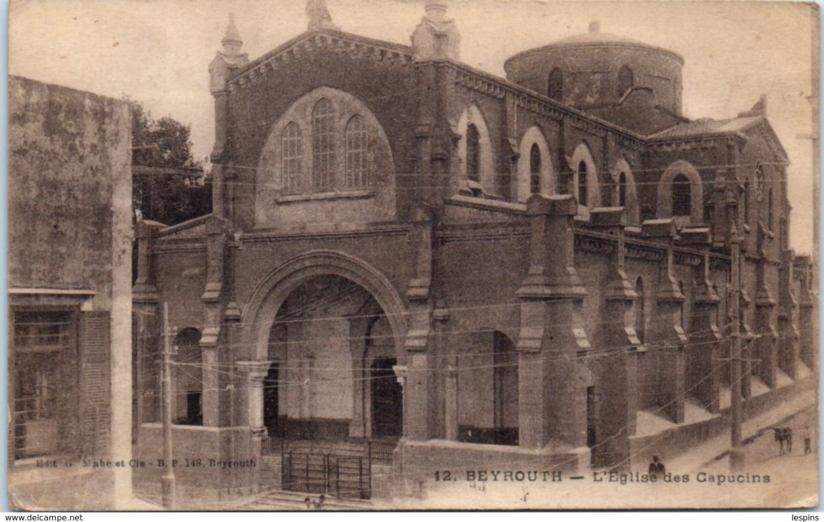 ASIE - LIBAN --  BEYROUTH - L'Eglise Des Capucins - Libanon