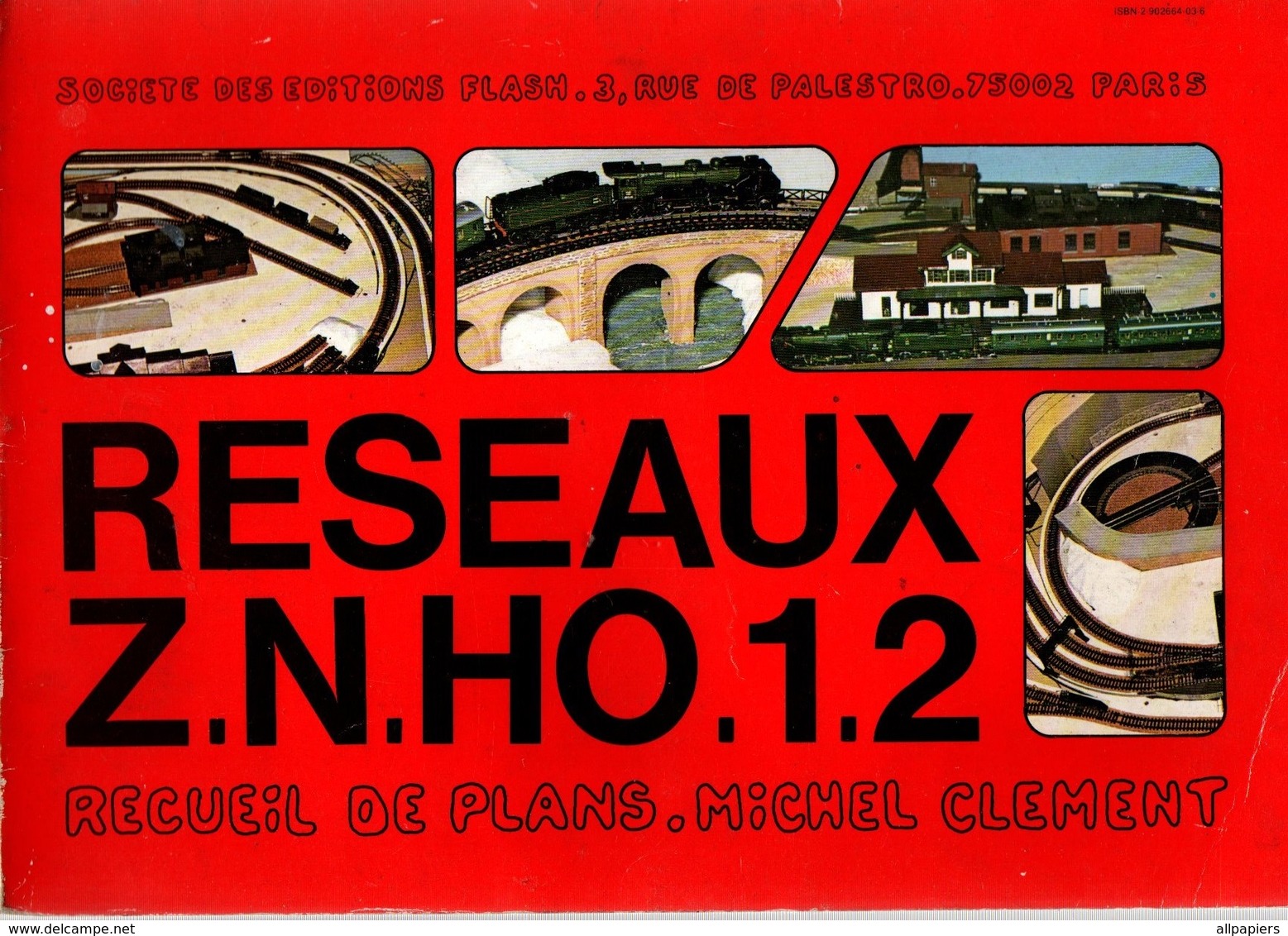 Recueil De Plans Michel Clement Réseaux Z.N.HO.1.2 De 1979 - Otros & Sin Clasificación