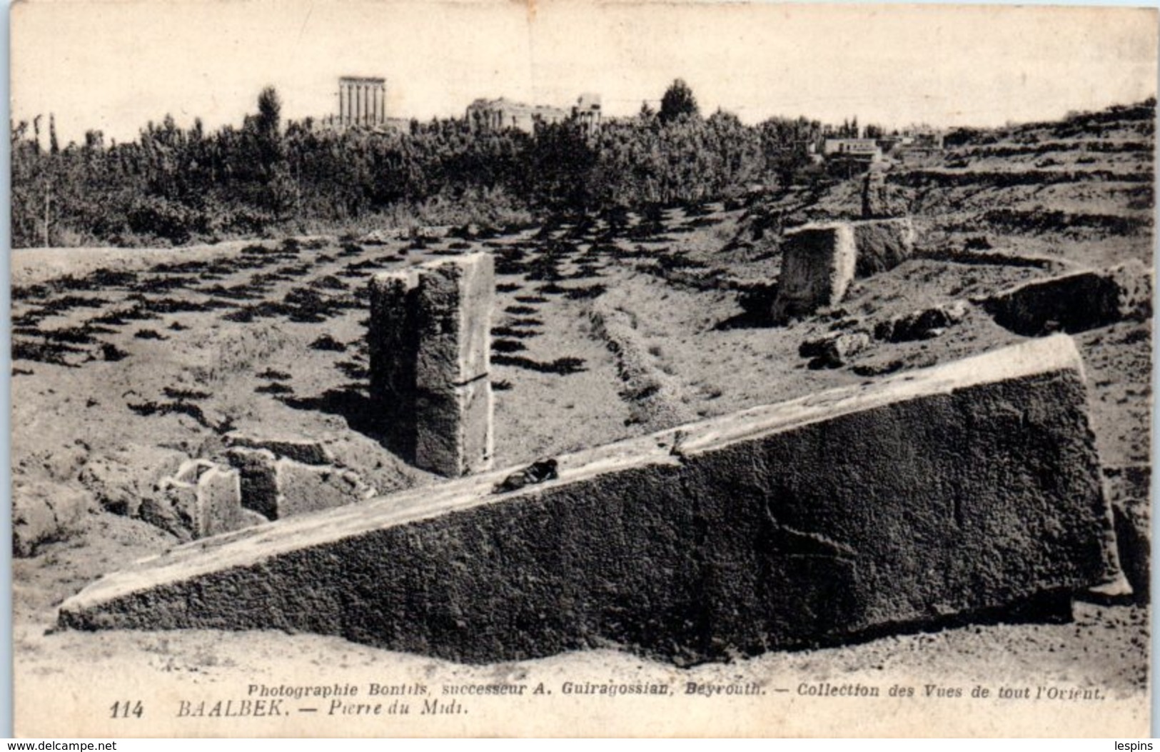 ASIE - LIBAN --  BAALNEK - Pierre Du Midi - Líbano