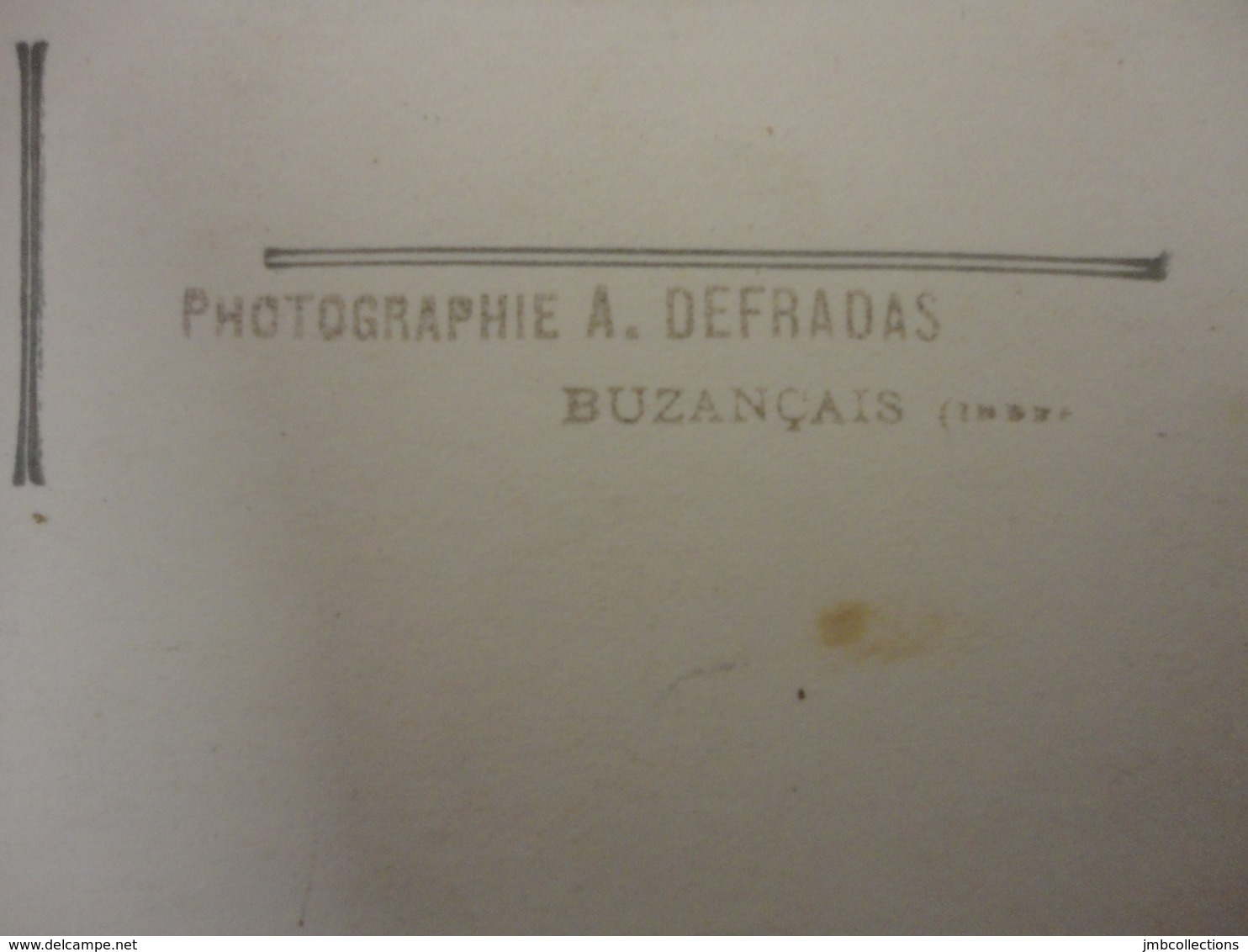 CONSCRITS DE BUZANCAIS CLASSE BOX 1935-36 CARTE PHOTO - Autres & Non Classés