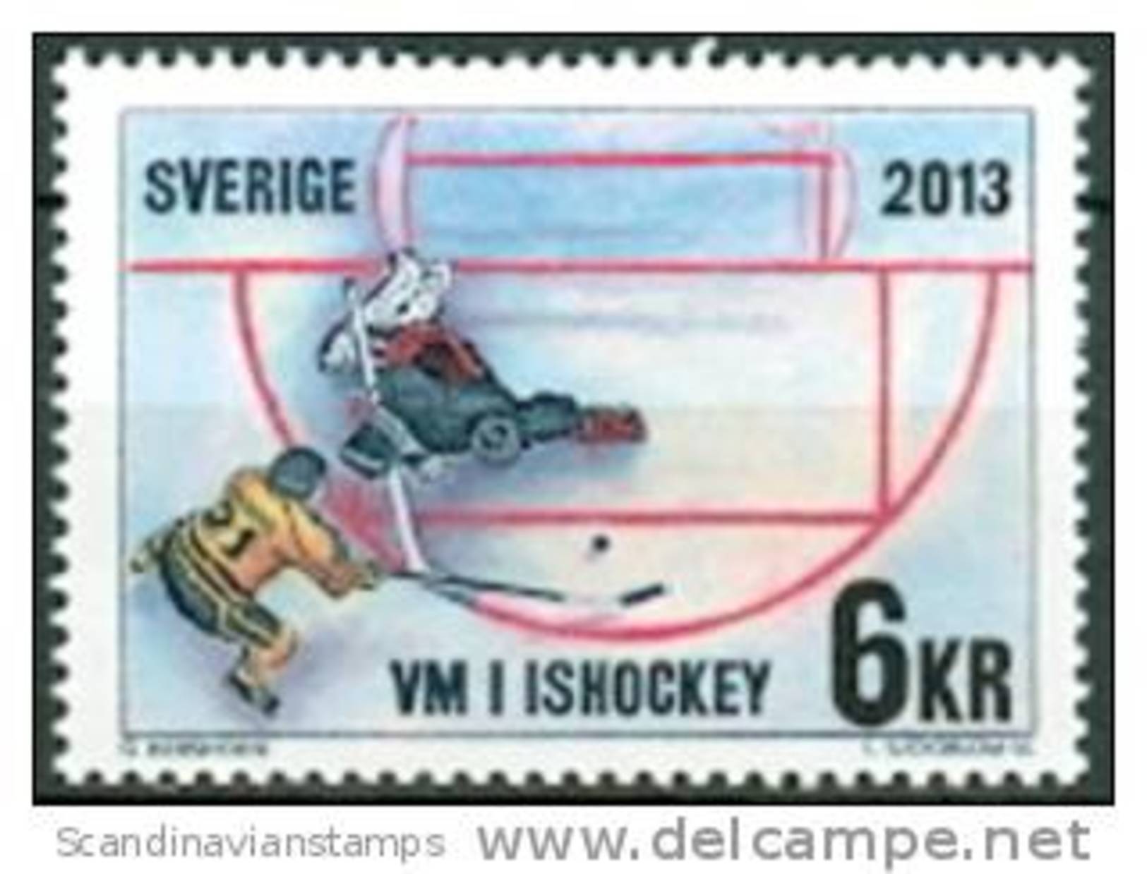 ZWEDEN 2013 IJshockey Historie Uit Souveniersheet PF-MNH-NEUF - Neufs