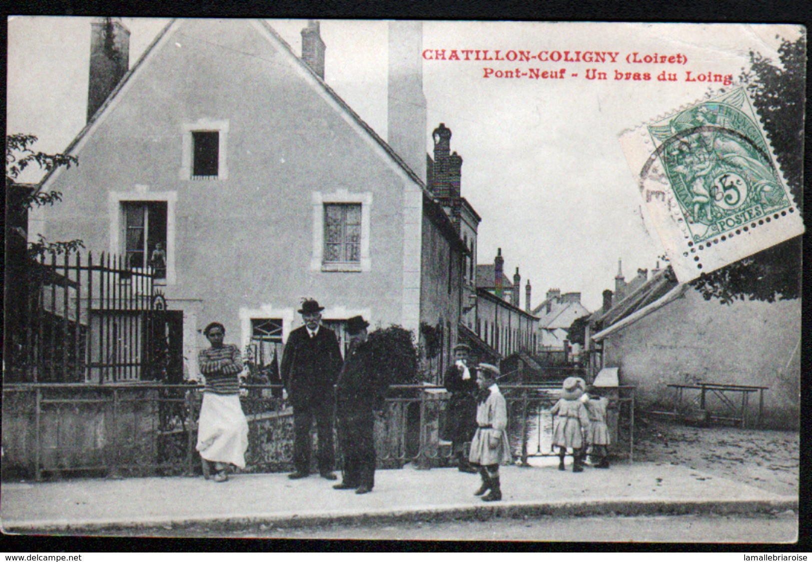 45, Chatillon Coligny, Pont Neuf, Un Bras Du Loing - Chatillon Coligny