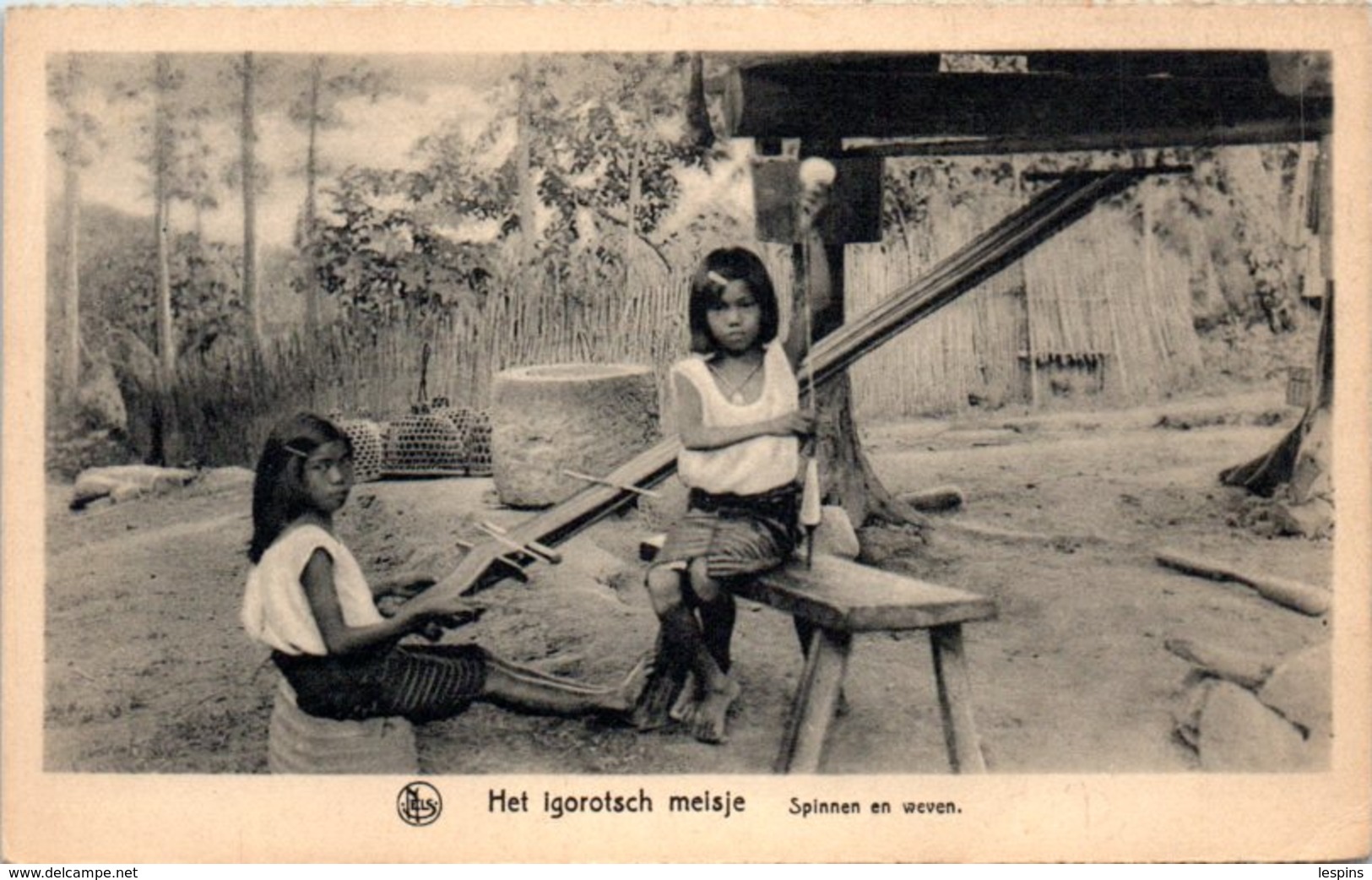 ASIE - PHILIPPINES -- Het Igorotsch Meisje - Filippine