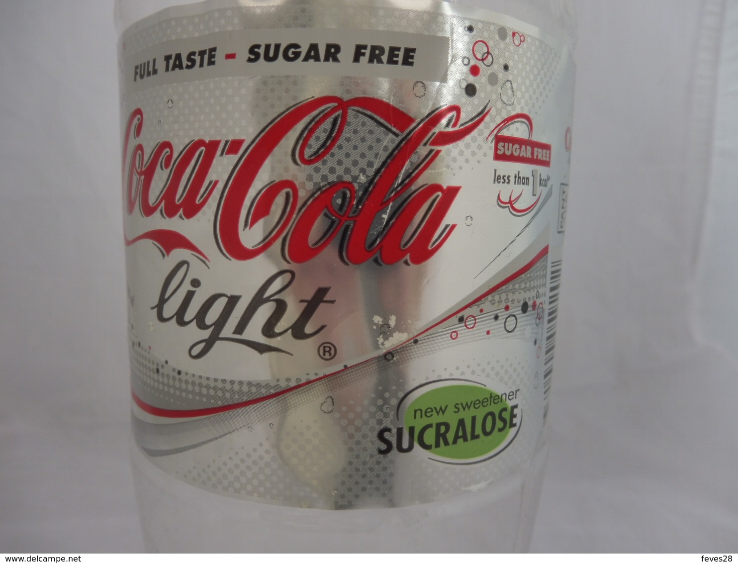 COCA COLA® LIGHT BOUTEILLE PLASTIQUE VIDE 2007 SUEDE 2L - Bouteilles