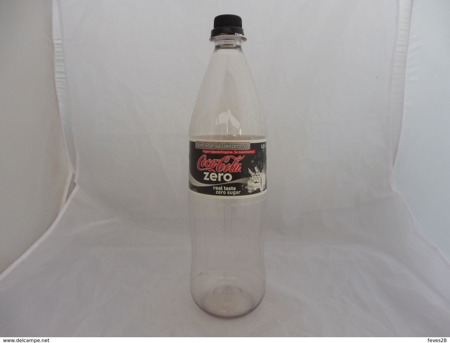 COCA COLA® ZERO BOUTEILLE PLASTIQUE VIDE 2007 NORVEGE 1.5L - Flessen