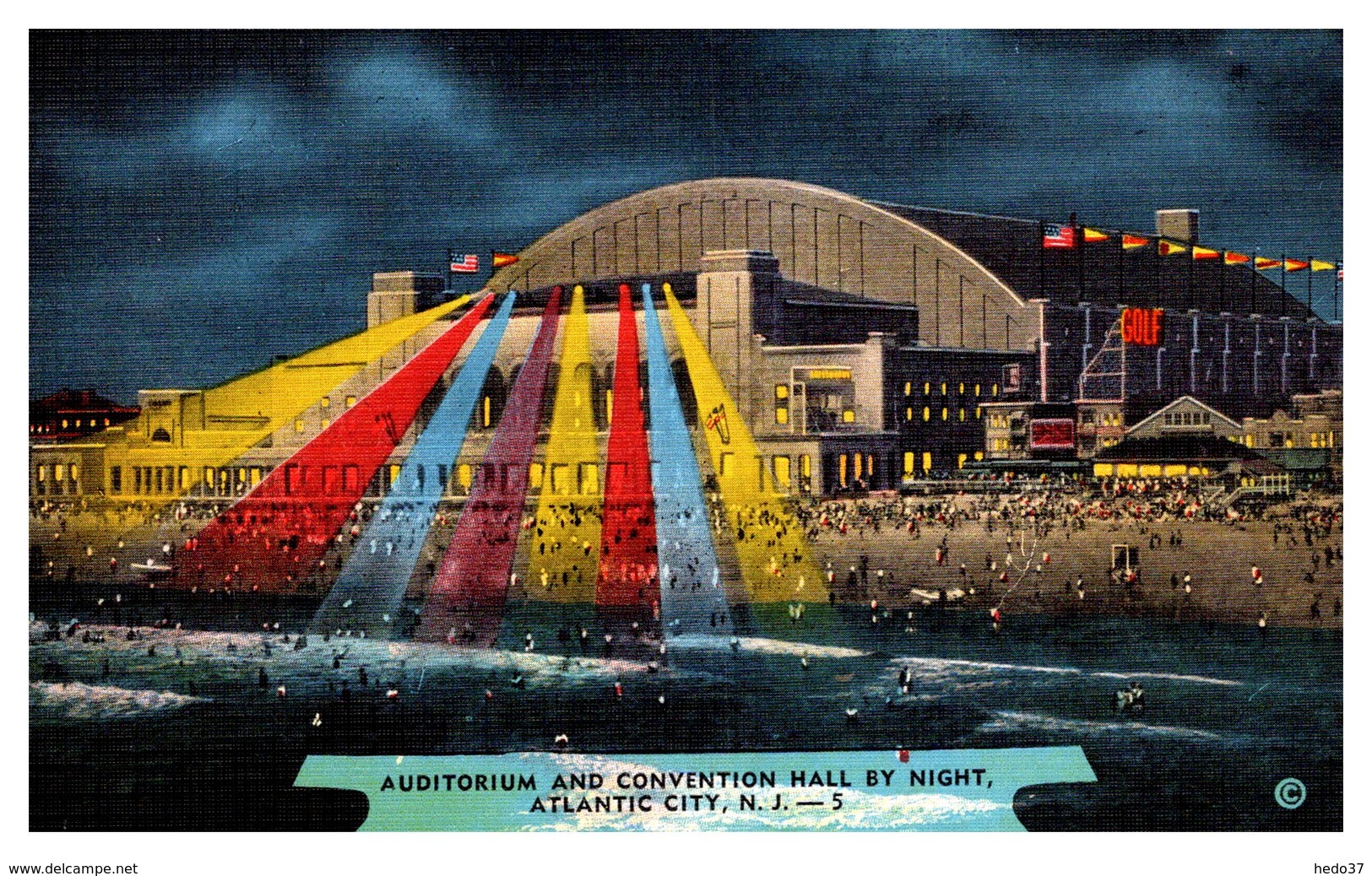 Etats Unis - Atlantic City - Auditorium And Convention Hall - Atlantic City