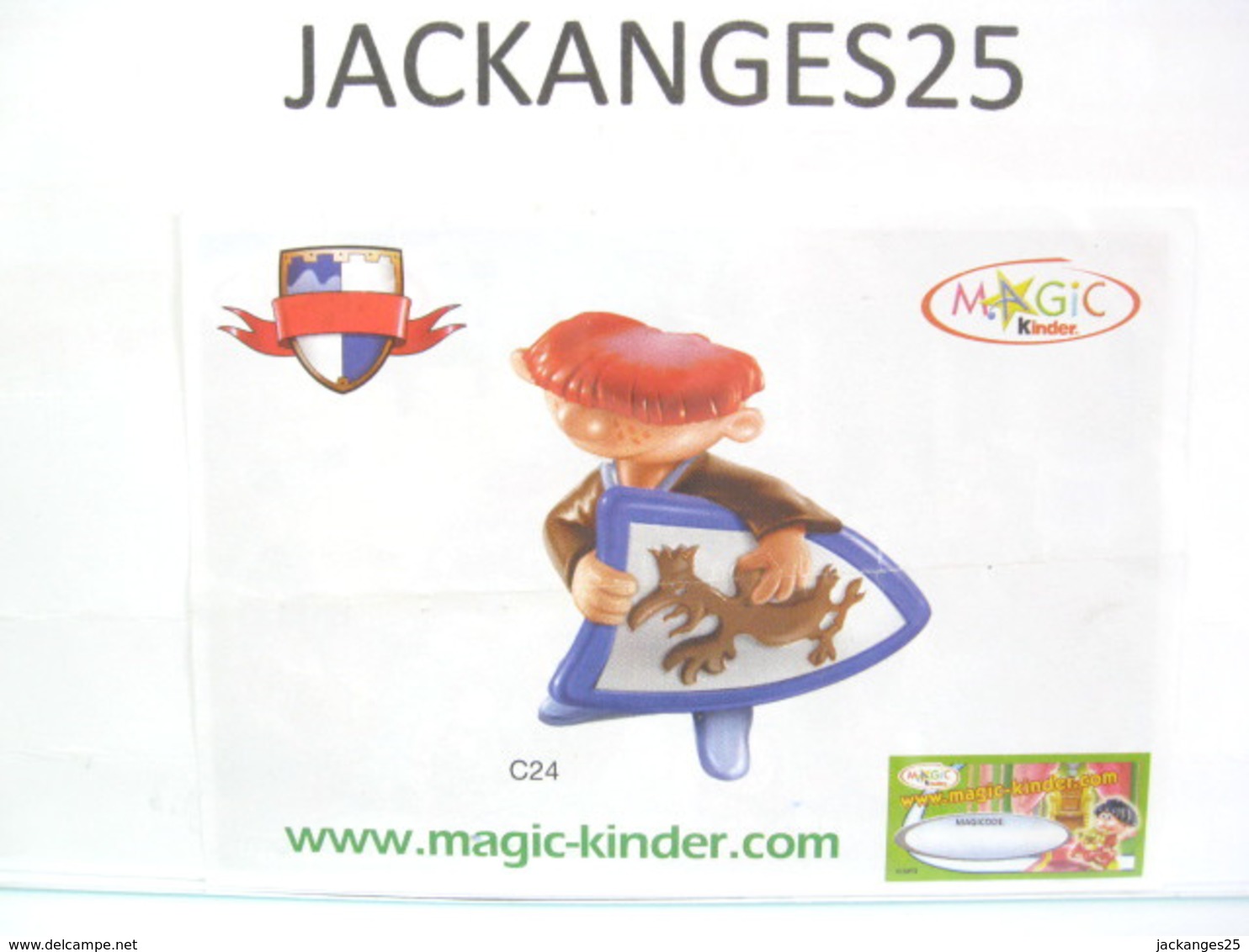 KINDER FUNNY CASTLE MPG C 24 2004 + BPZ EU - Monoblocs