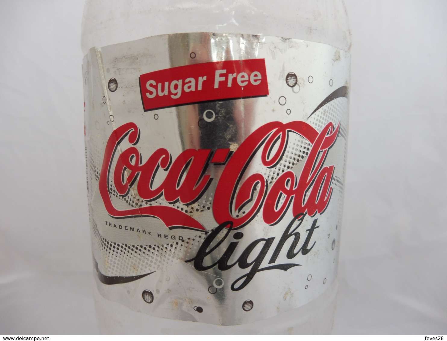 COCA COLA® LIGHT BOUTEILLE PLASTIQUE VIDE 2007 2.25L - Bouteilles