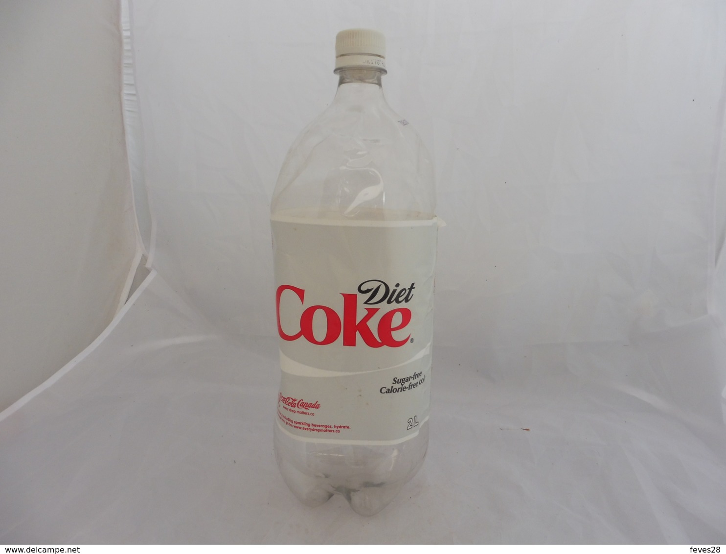 COCA COLA® DIET COKE BOUTEILLE PLASTIQUE VIDE CANADA 2007 2L - Bouteilles