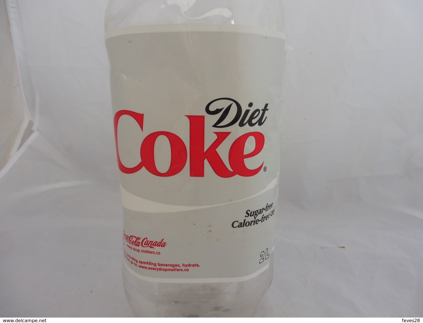 COCA COLA® DIET COKE BOUTEILLE PLASTIQUE VIDE CANADA 2007 2L - Bouteilles