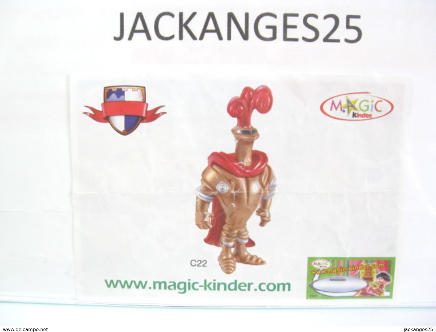 KINDER FUNNY CASTLE MPG C 22 2004 + BPZ EU - Monoblocs