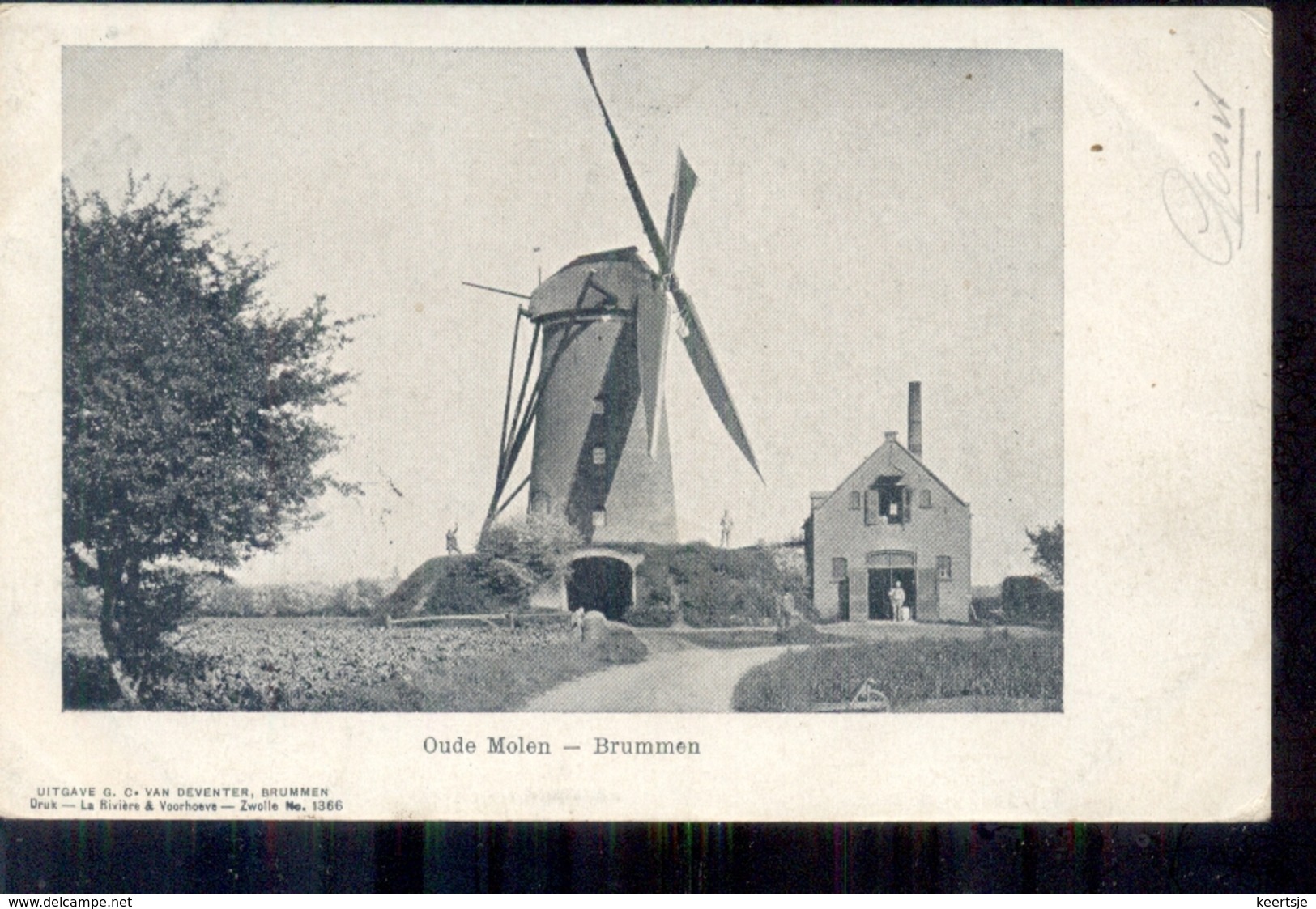 Brummen - Oude Molen - 1903 - Autres & Non Classés