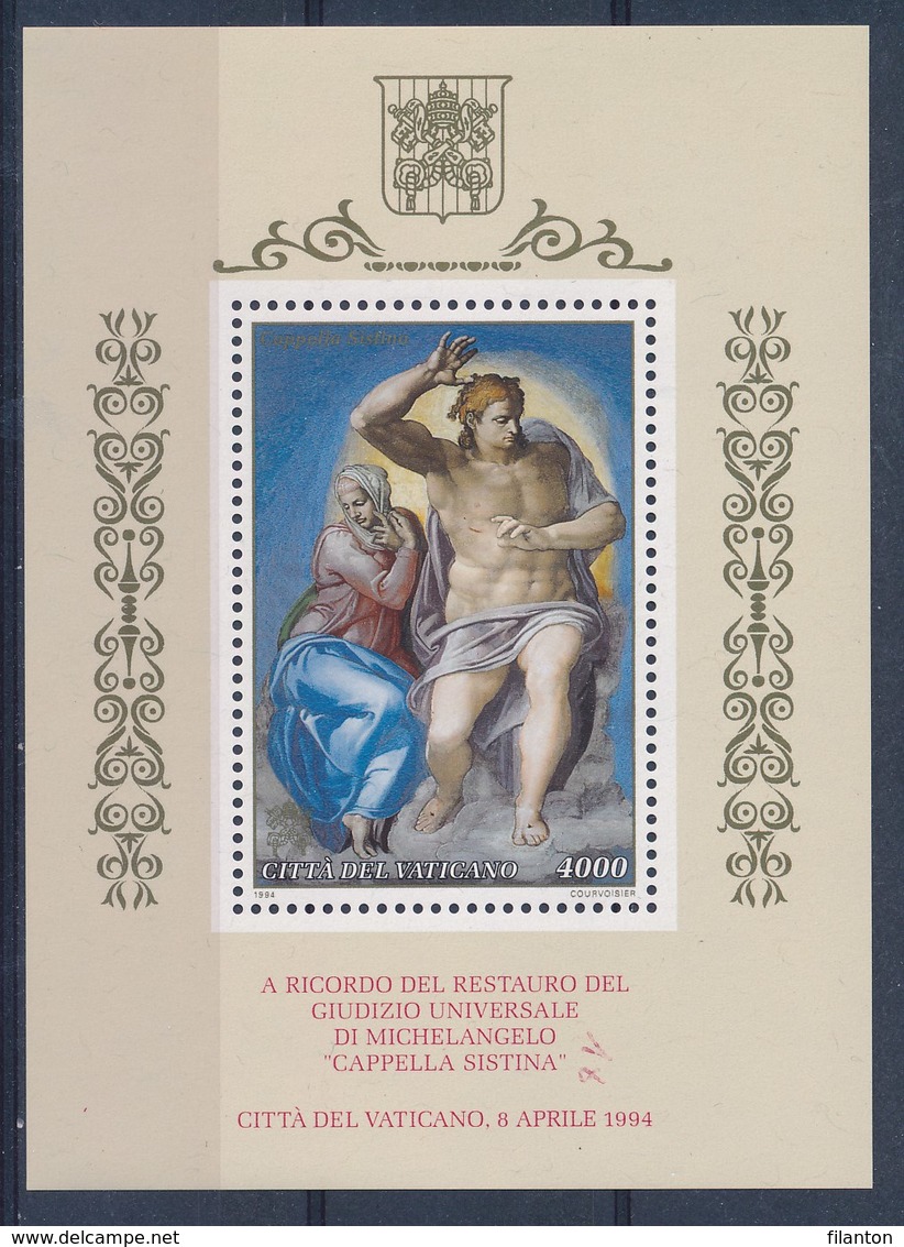 VATICAAN - Mi Blok Nr 14 - MNH** - Cote 6,00 € - Blocs & Feuillets