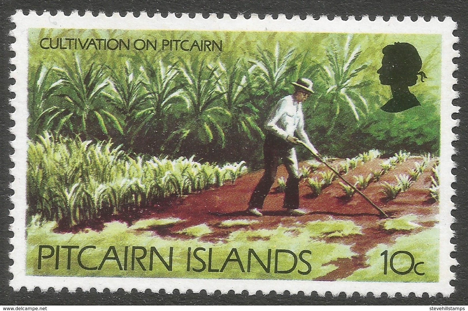 Pitcairn Islands. 1977 Definitives. 10c MH. SG 179 - Islas De Pitcairn