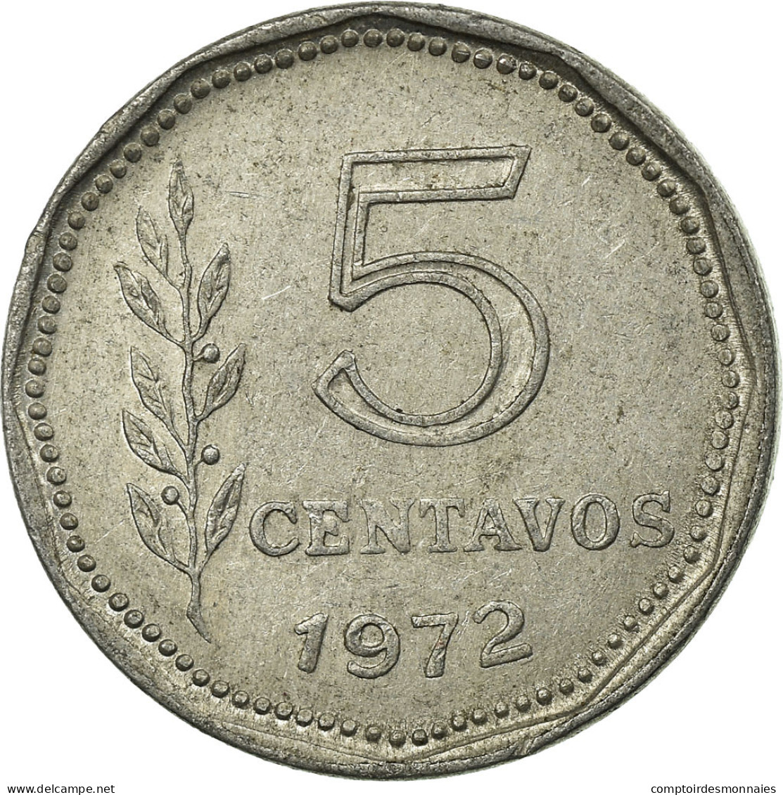 Monnaie, Argentine, 5 Centavos, 1972, TTB, Aluminium, KM:65 - Argentine