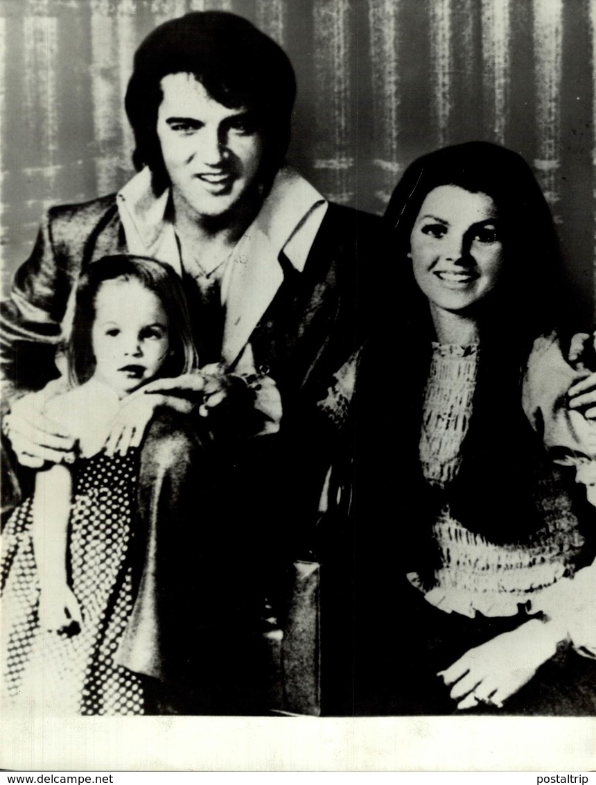 LISA MARIA, ELVIS Y PRISCILLA  Foto Photo Press Presse Prensa ESPAGNE SPAIN ESPAÑA - Personalidades Famosas