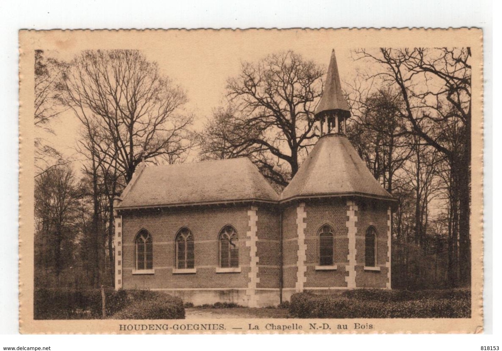 HOUDENG-GOEGNIES  La Chapelle N-D Au Bois - La Louvière