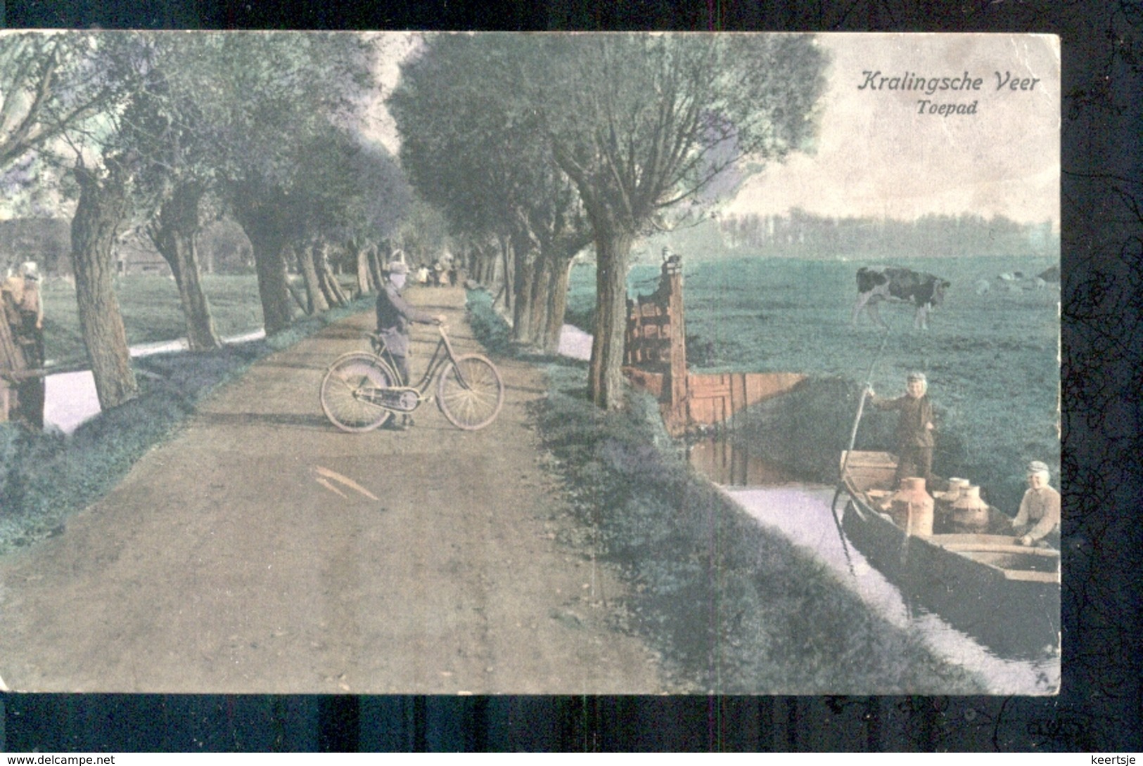 Kralingsche Veer - Toepad - Fiets - Bootje - 1920 Kralingse - Andere & Zonder Classificatie