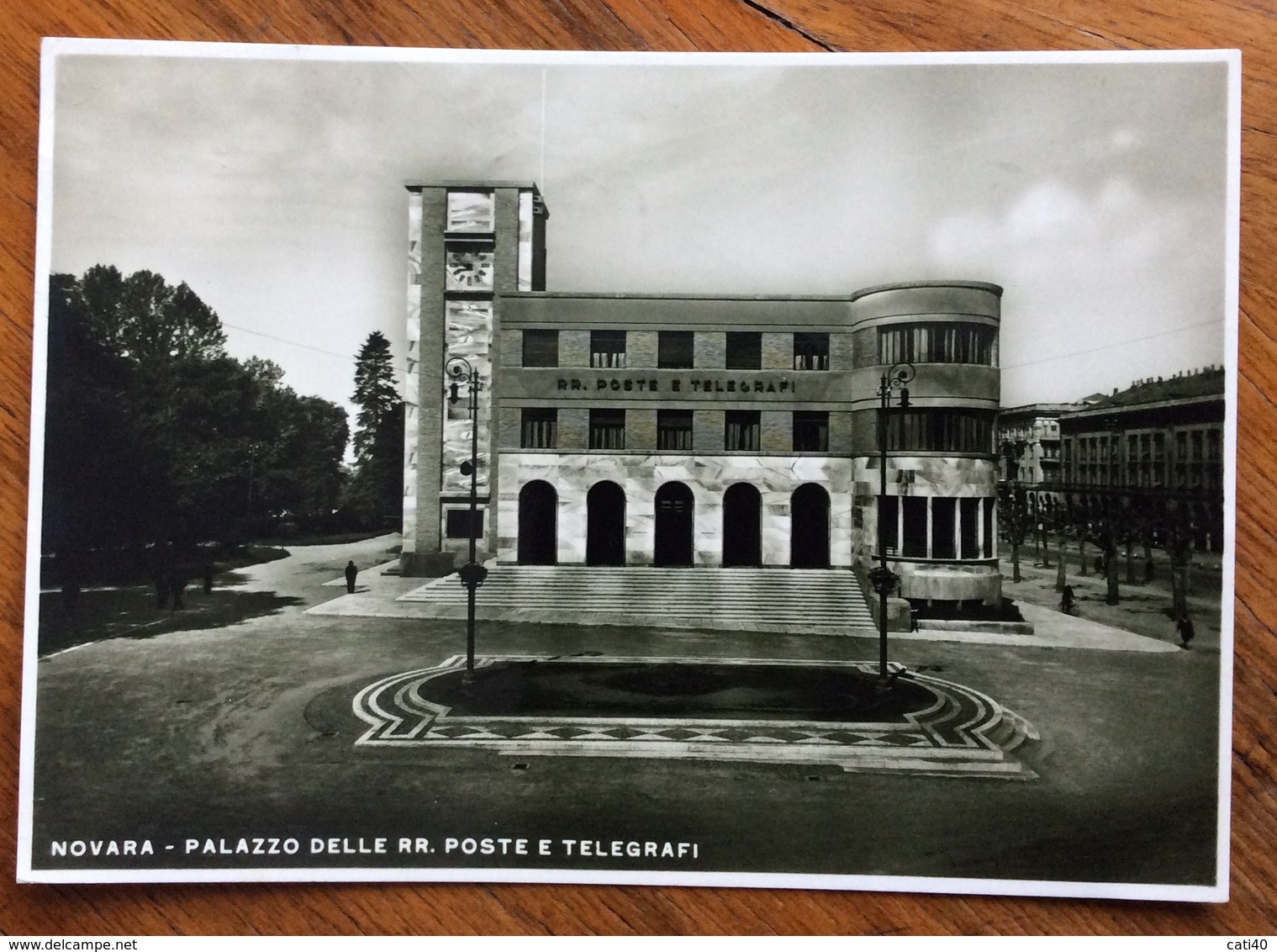 NOVARA PALAZZO DELLE RR POSTE E TELEGRAFI  ED. GIUDICE POMPILLO NOVARA    ARCHITETTURA  FASCISTA  STILE LITTORIO - Storia