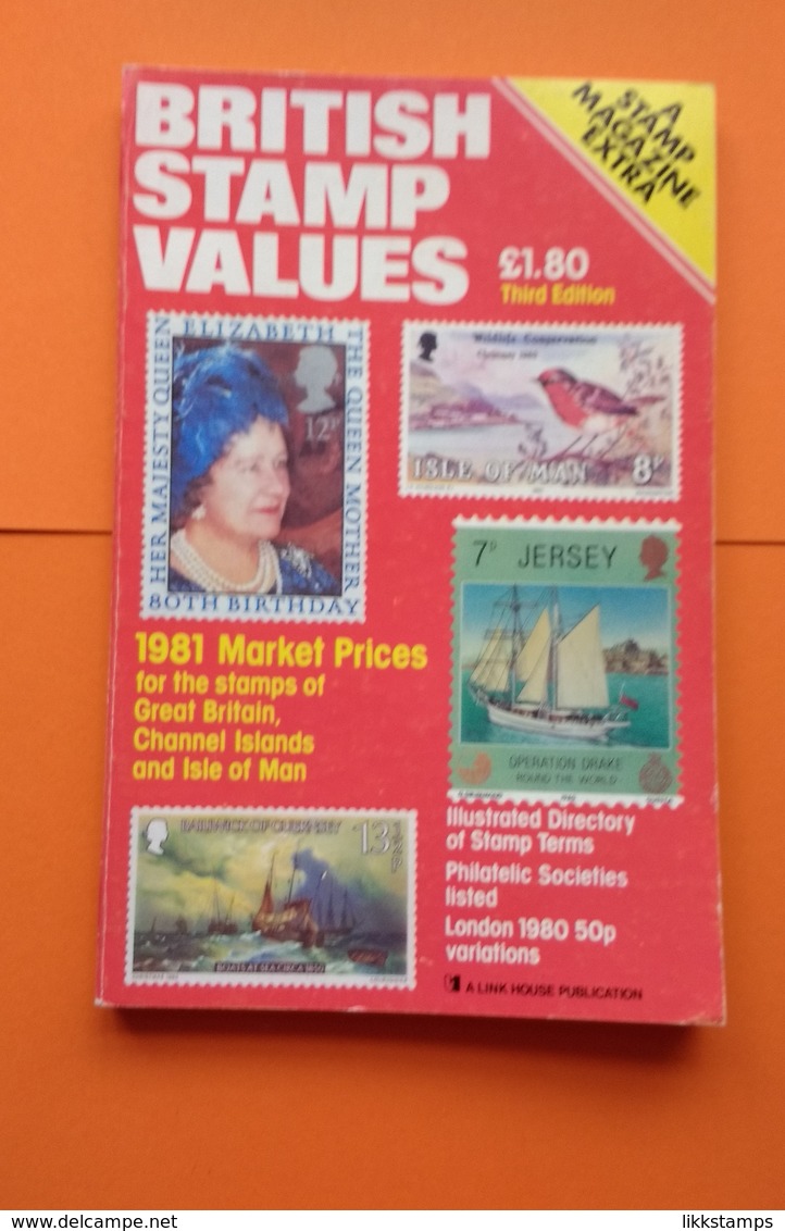 BRITISH STAMP VALUES THIRD EDITION ( A STAMP MAGAZINE "EXTRA" ) WINTER 1980 USED #L0064 (B7) - United Kingdom