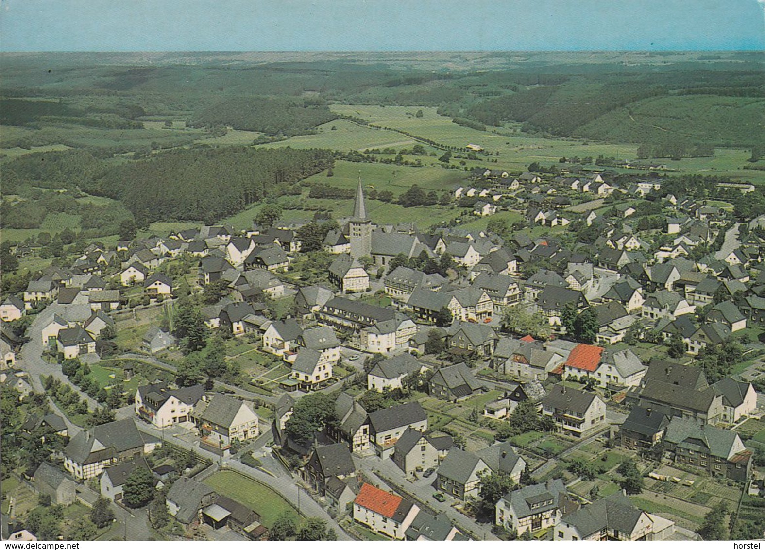 D-59581 Warstein-  Hirschberg / Sauerland - Luftbild - Air-view - Warstein