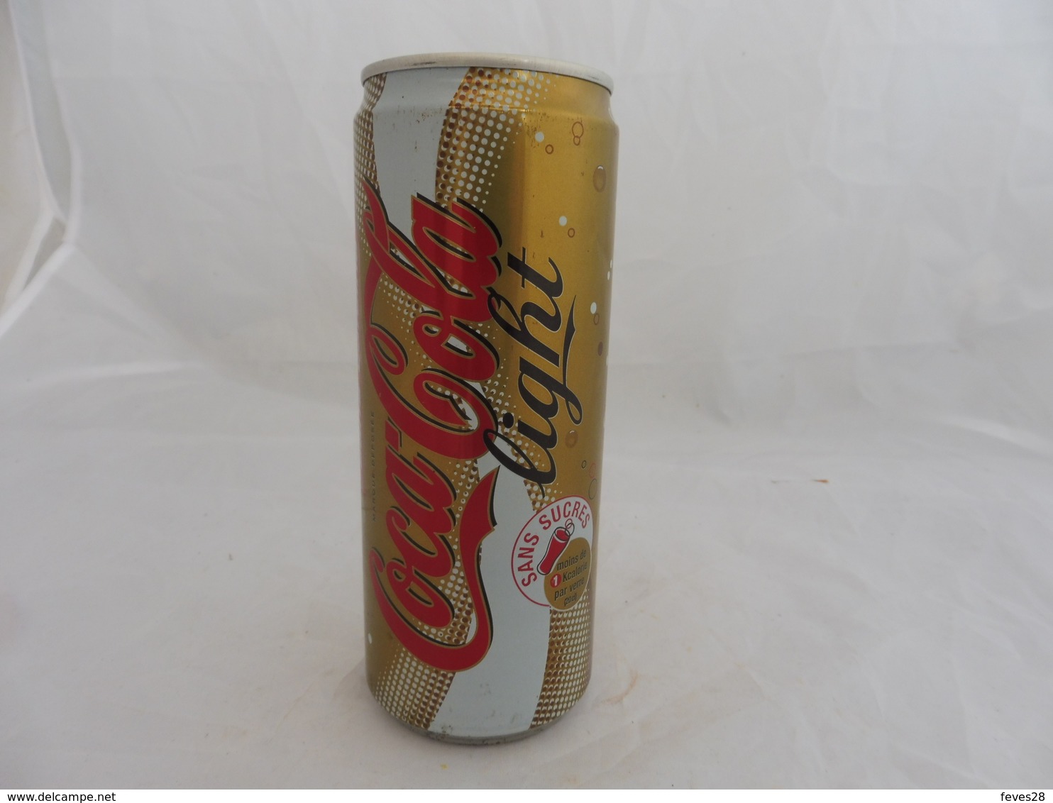 COCA COLA® LIGHT SANS CAFEINE CANETTE VIDE 2006 FRANCE 33 Cl - Dosen