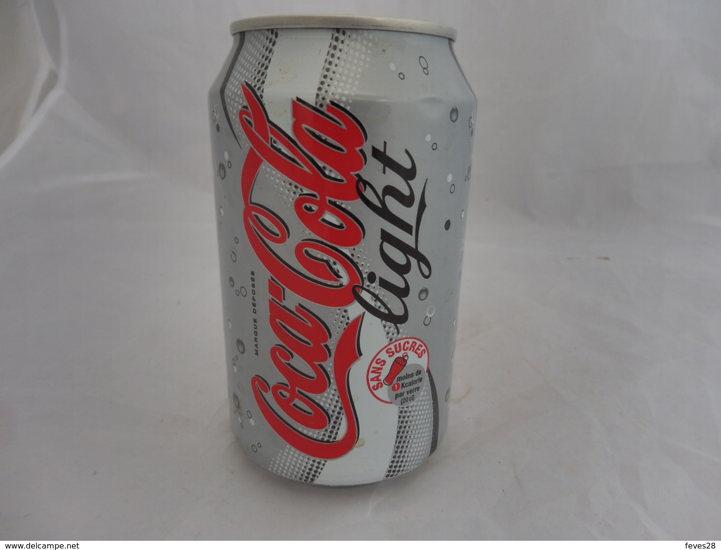 COCA COLA® LIGHT SANS SUCRE CANETTE VIDE 2006 FRANCE 33 Cl - Blikken