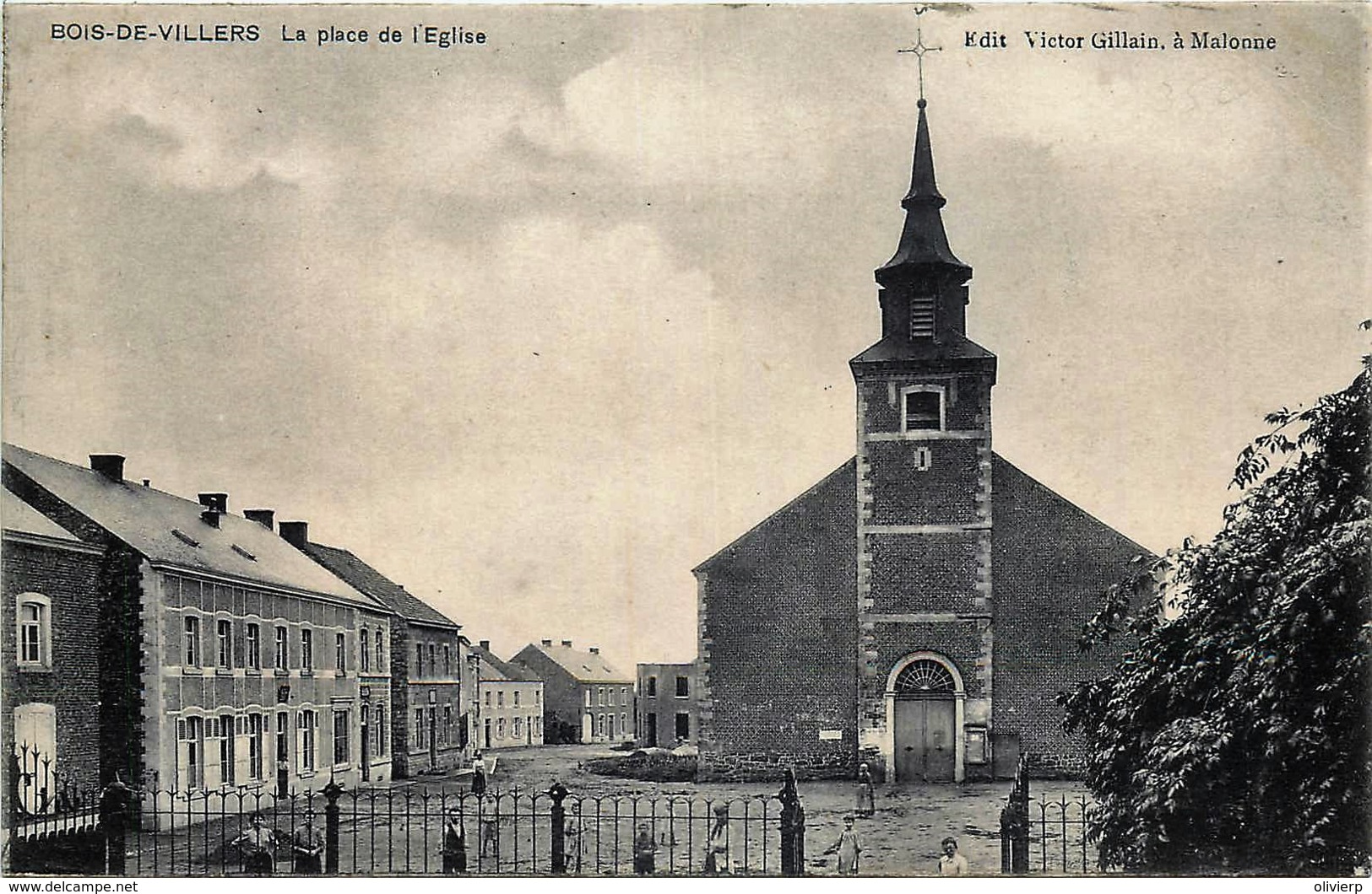 Belgique - Profondeville - Bois-de-Villers - La Place De L' Eglise - Profondeville