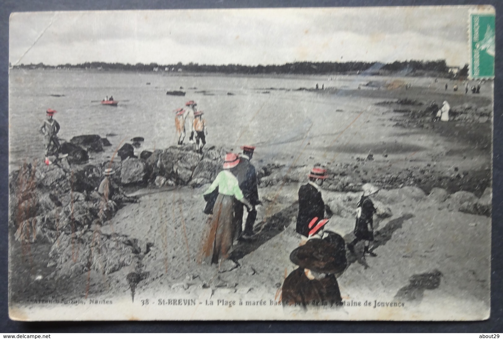 CPA 44 SAINT BREVIN - La Plage à Marée Basse Près De La Fontaine De Jouvence - Artaud 38 - Réf. L 112 - Saint-Brevin-l'Océan