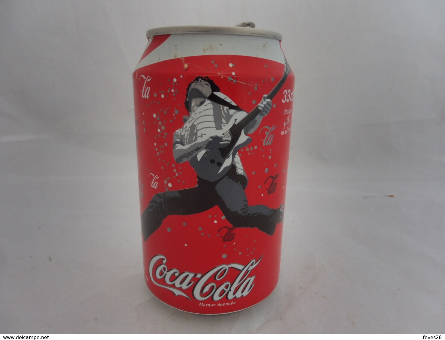 COCA COLA® CANETTE VIDE FESTIVAL MUSIQUE JUILLET 2005 N°5 EDITION SPECIALE 2006 FRANCE 33 Cl - Latas