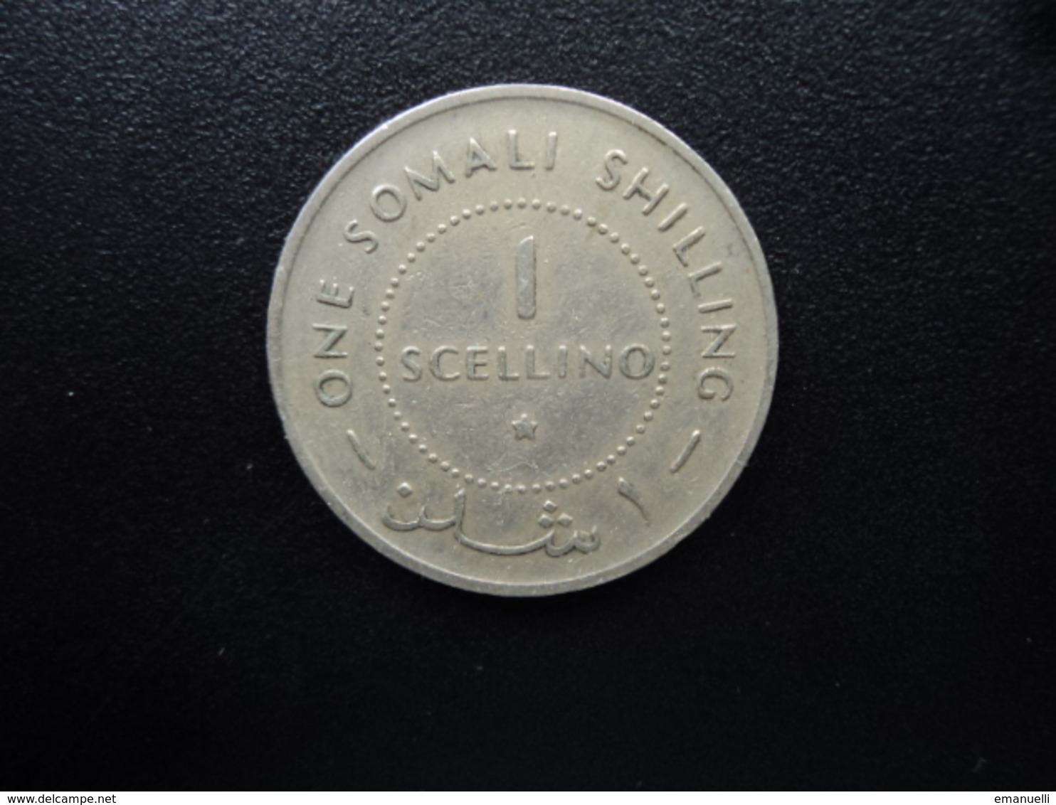 SOMALIE : 1 SCELLINO - 1 SHILLING (de) SOMALIE   1967   KM 9     TTB - Surinam 1975 - ...