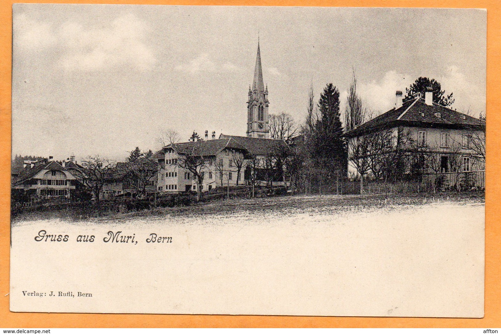 Gruss Aus Muri Switzerland 1905 Postcard - Muri Bei Bern