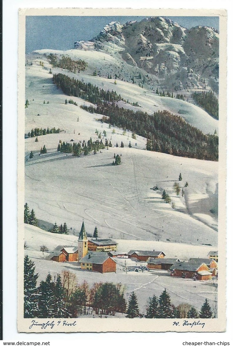 Jungholz I, Tirol 1150m - 1943 - Jungholz