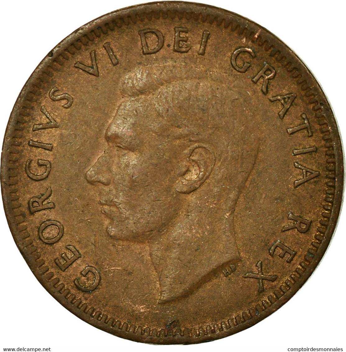 Monnaie, Canada, George VI, Cent, 1951, Royal Canadian Mint, Ottawa, TTB - Canada