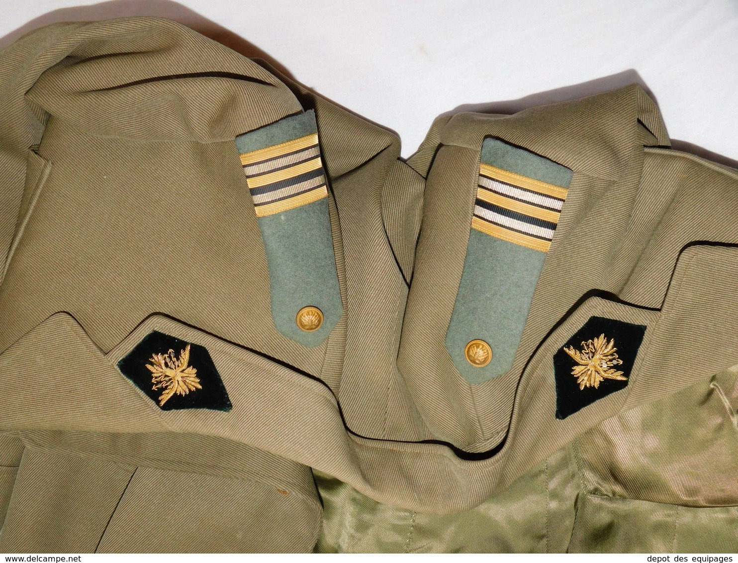 POUDRES Et SALPETRES : TRES RARE ENSEMBLE LIEUTENANT COLONEL - DIRECTEUR POUDRERIE - Uniforms