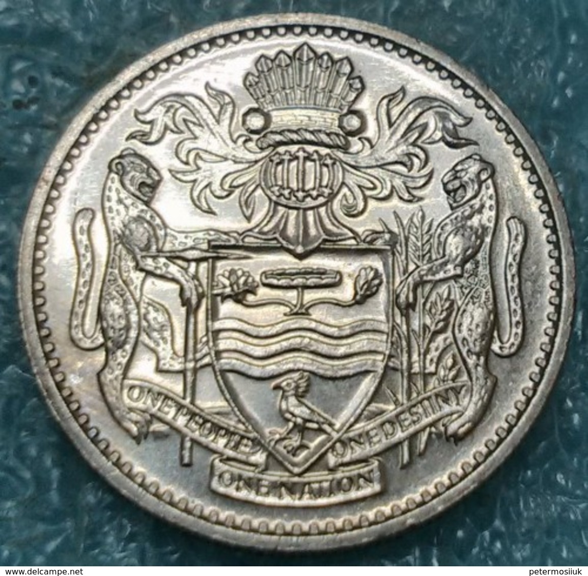 Guyana 25 Cents, 1989 -4552 - Guyana