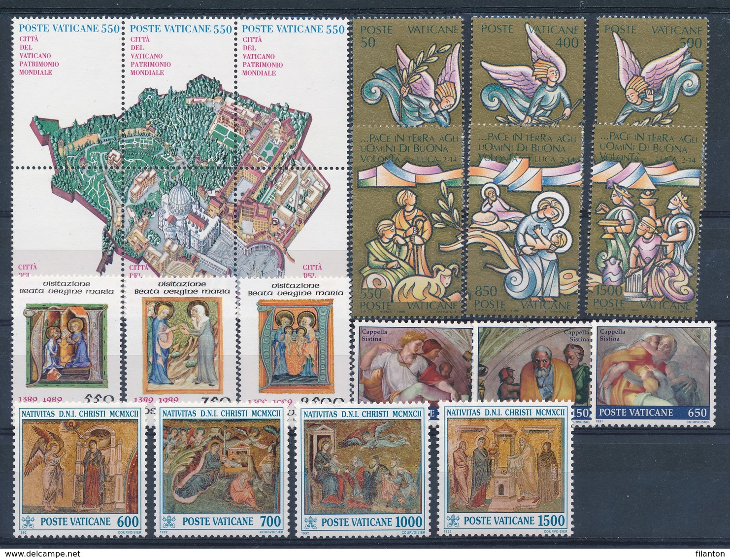 VATICAAN - Selectie Nr 108 - MNH** - Collections