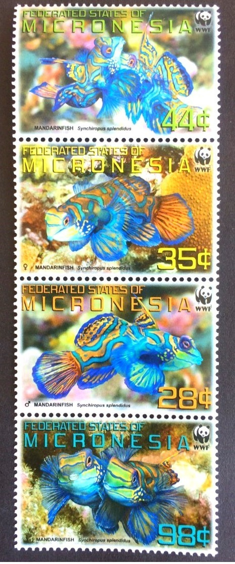 # Micronesia 2009** Mi.2052-55 Fish, MNH WWF [26;85] - Lots & Serien